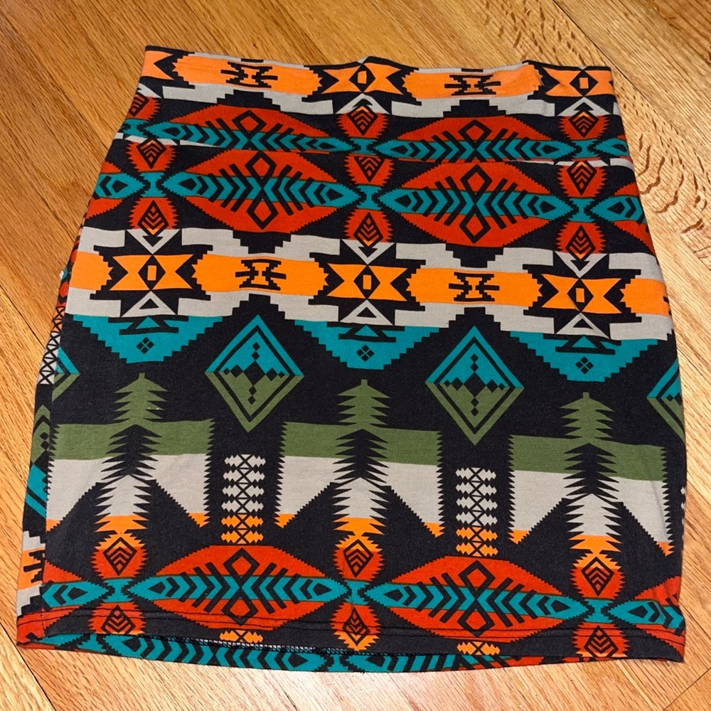 Sans Souci Boho Bodycon Mini Skirt